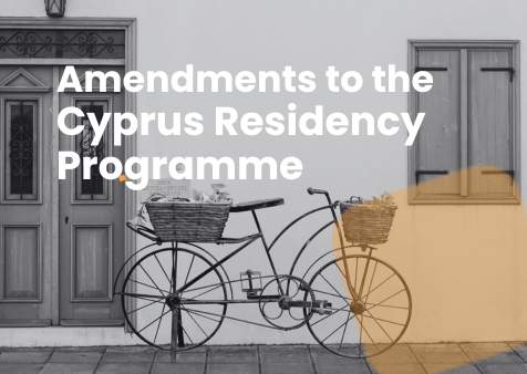 Article Amendments to the Cyprus Residency Programme