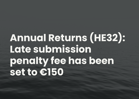 Late submission fee for Annual Reports HE32