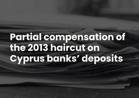 Partial compensation of the 2013 haircut on Cyprus banks’ deposits