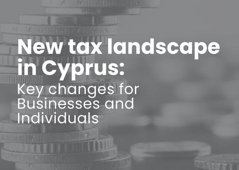 new tax landscape in Cyprus